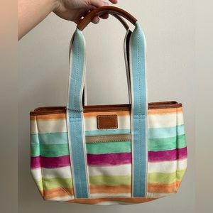 Authentic Coach Watercolor Hamptons Style Bag